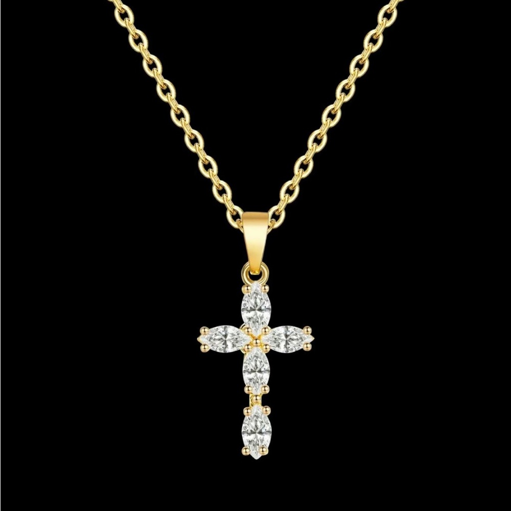 Cross Necklace ✨NWT✨ - Picture 4 of 7